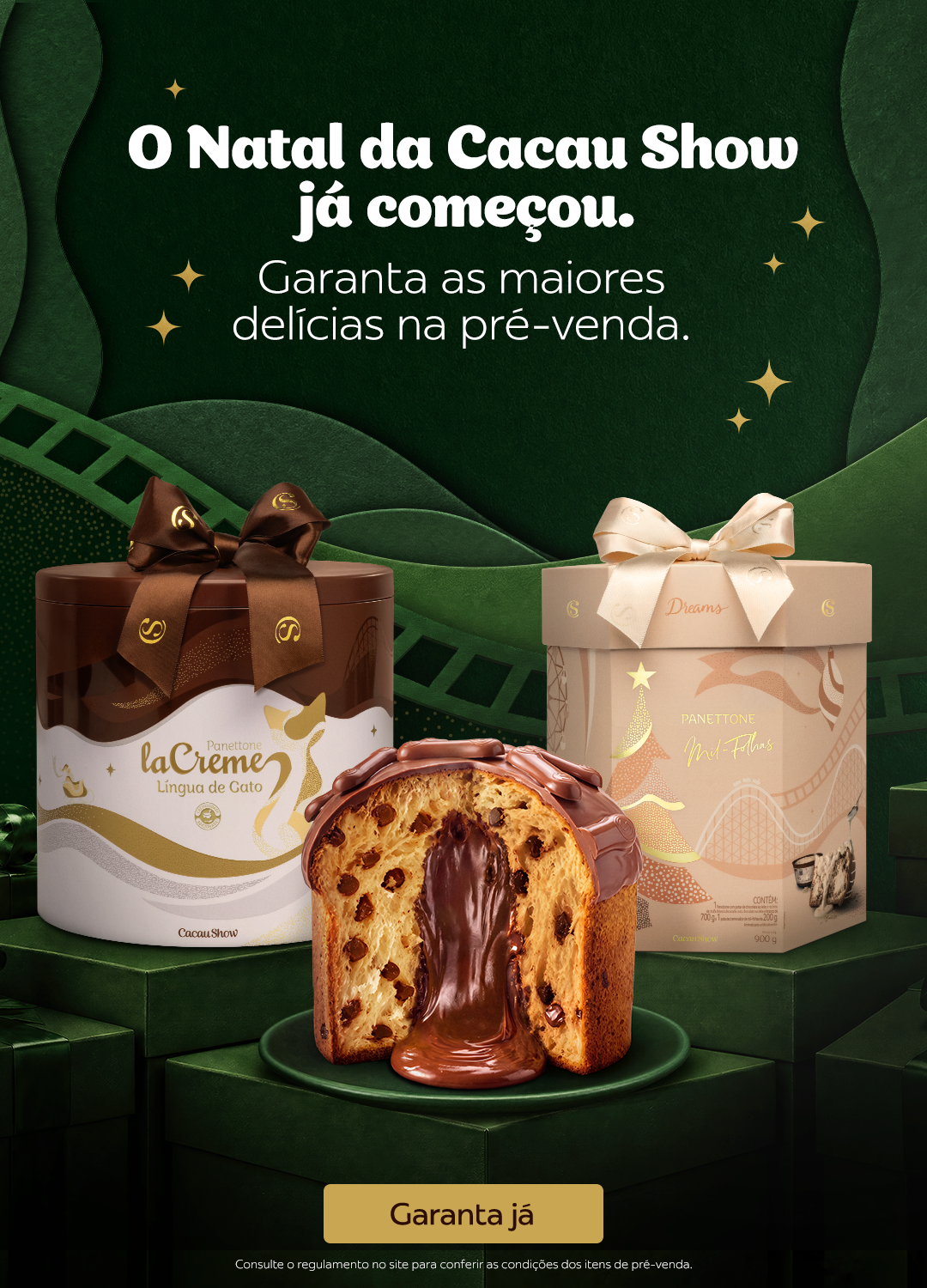 Pr&eacute;-Venda Natal 